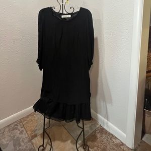 Urban Mangoz Black Gauze Lace Mini Dress XL